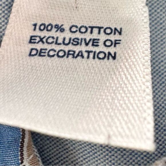 Baby Gap Boys Long Sleeve Striped Button Down Brannan Bear Shirt. 12-18 Months - Picture 6 of 6